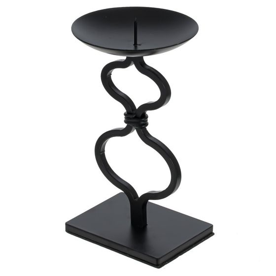 Подсвечник, L8 W8 H15,5 см