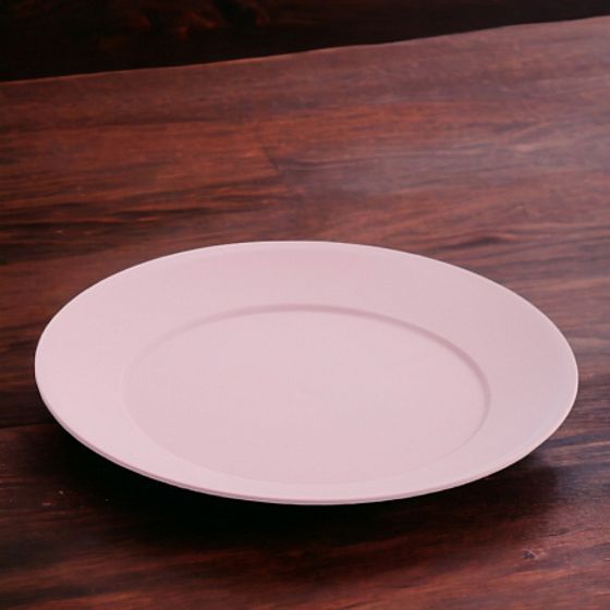 Набор тарелок обеденных SERVICE розовых 6шт 23.5см круглых