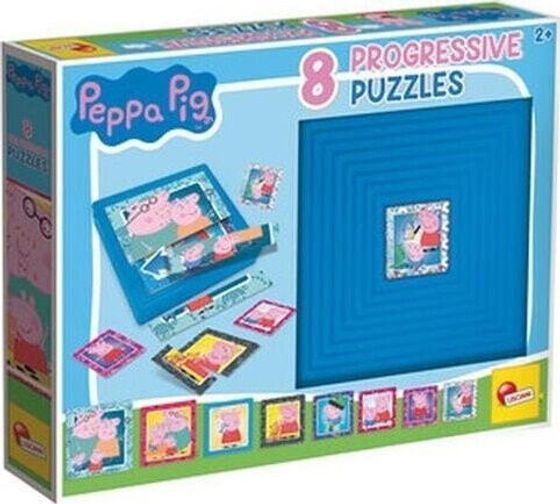 Lisciani LISCIANI PUZZLE PROGRESYWNE 8 PEPPA PIG