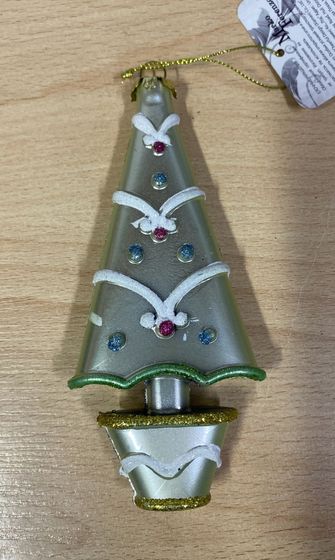 !09 Набор елочных игрушек 2 штуки ЕЛЬ &quot;Pink Dreams&quot; d=12 см.