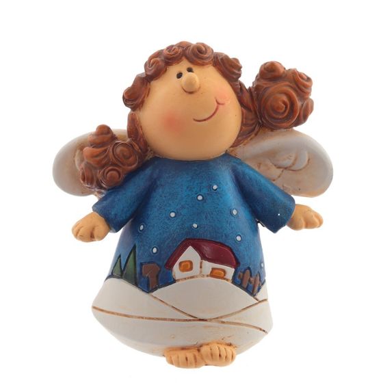 Фигурка декоративная &quot;Ангелочек&quot;, L5,5 W3,5 H7 см, 3в.