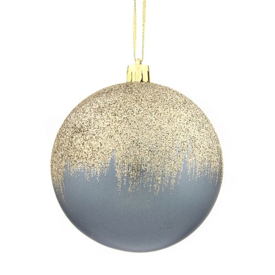 Набор из 12шт Украшение новогоднее Шар &quot;Алмазная роскошь&quot;, D 8 см, L35 W27 H8,5 см
