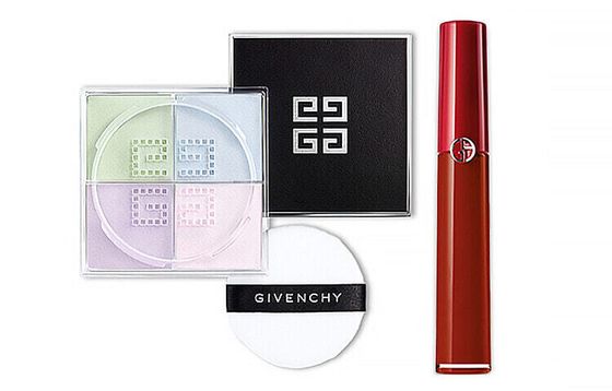 GIVENCHY Loose Powder Lip Gloss Combination Makeup Sets Obey Size 1+#405