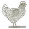 Фигурка декоративная &quot;Курица&quot;, L17 W3,5 H18 см