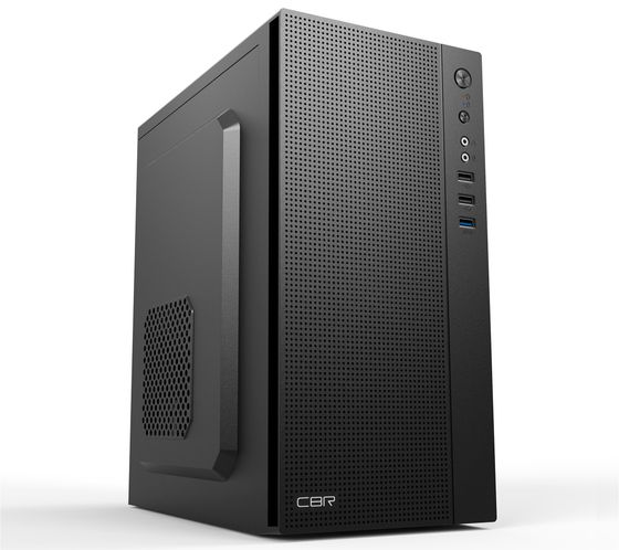 Корпус CBR MX12 mATX черный без БП (PCC-MATX-MX12-WPSU)