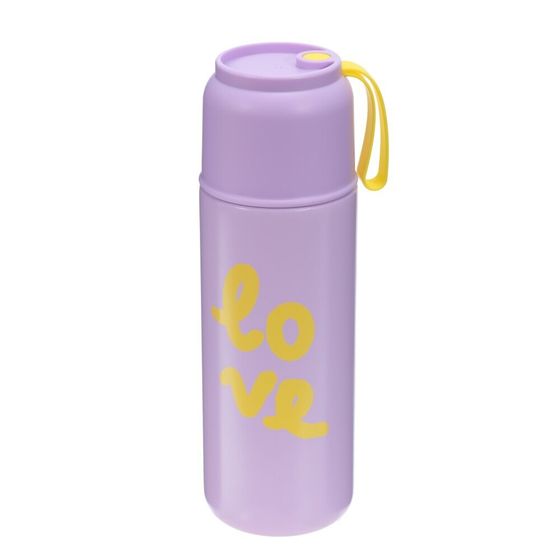 Термос, 500 мл, L7 W7 H21,5 см, дизайн микс