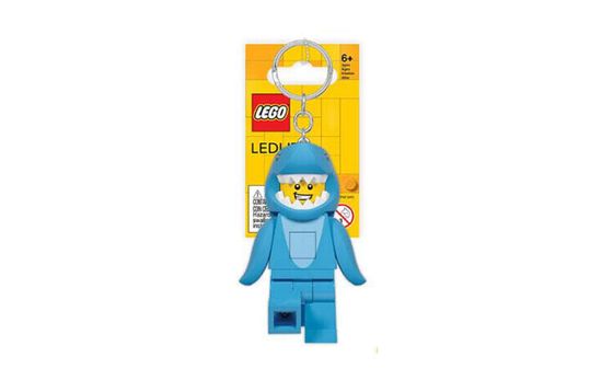 LEGO Classic Collection Shark Glow Keychain Building Blocks 1pcs KE155