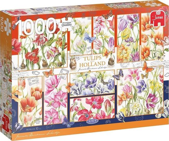 Jumbo Puzzle 1000 PC Salentijn Tulipany z Niderlandów G3