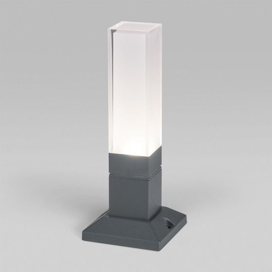Уличный светильник ландшафтный светодиодный Elektrostandard, Techno, 100х50х250 мм, 5Вт, LED, 400Лм, 4000К, цвет серый