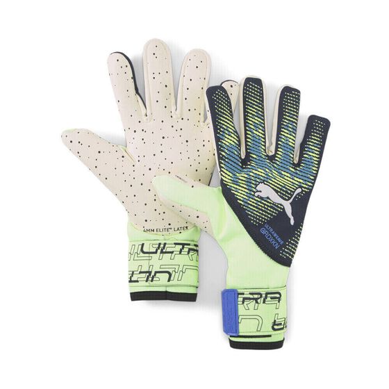 Puma Ultra Ultimate 1 Nc Goalkeeper Gloves Mens Blue, Green, Off White 04181301