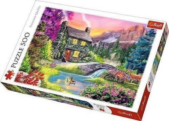 Trefl Puzzle 500 Górska sielanka