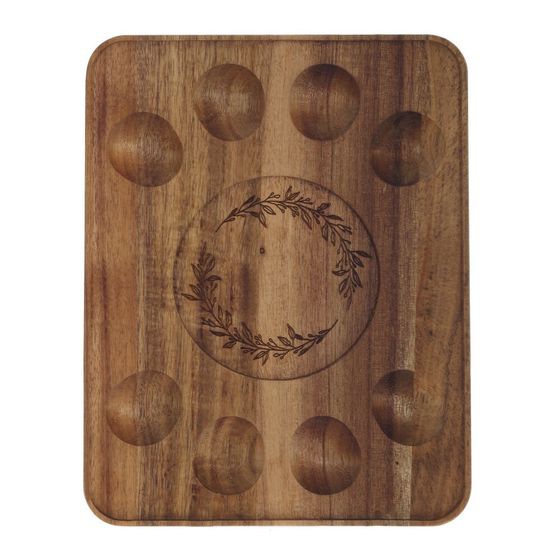 Подставка для 8-ми яиц, L24 W18,5 H1,5 см