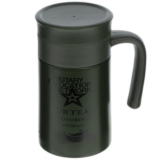 Термокружка с ситечком, 500 мл, L12 W8,5 H15,5 см, дизайн микс