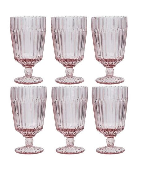 Archie 14.2oz, Set of 6 Goblet Glasses