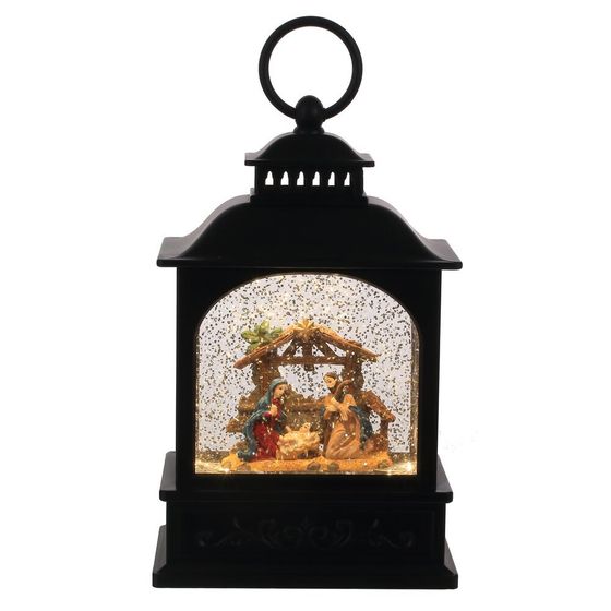 Изделие декоративное &quot;Фонарь&quot; (подсветка, 3хАА), L13 W7,5 H24,5 см