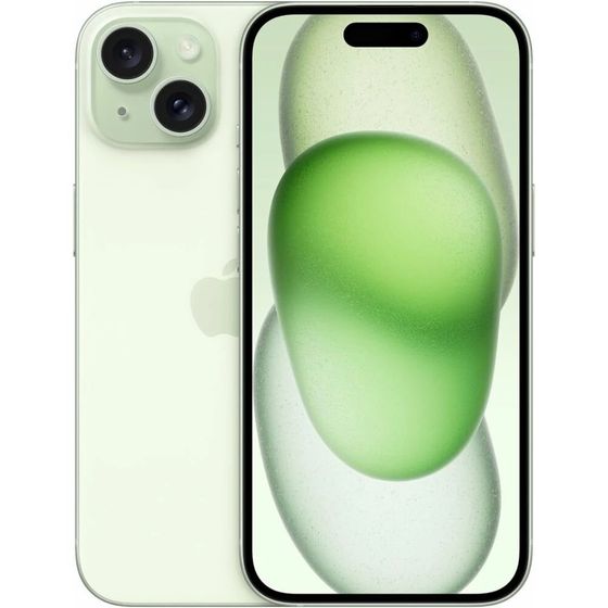 Смартфон Apple iPhone 15 6/128Gb зеленый (MTP53HN/A)