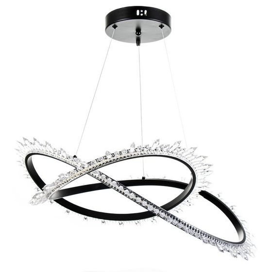 Светильник BayerLux &quot;Кристаллы&quot; LED 110Вт 3000-6000К черный 52х47х100 см