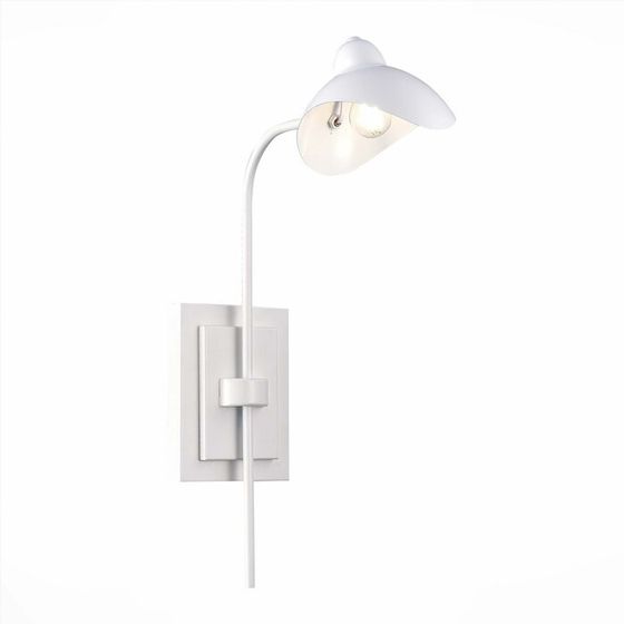 Бра St Luce. SL1801.501.01. Minne. 1х60 Вт, E14, 18х58 см, цвет белый