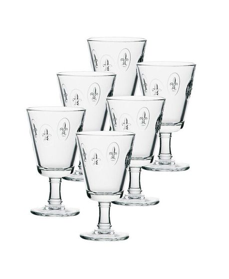 La Rochere Fleur De Lys 8.5-ounce Stemmed Glass, Set of 6