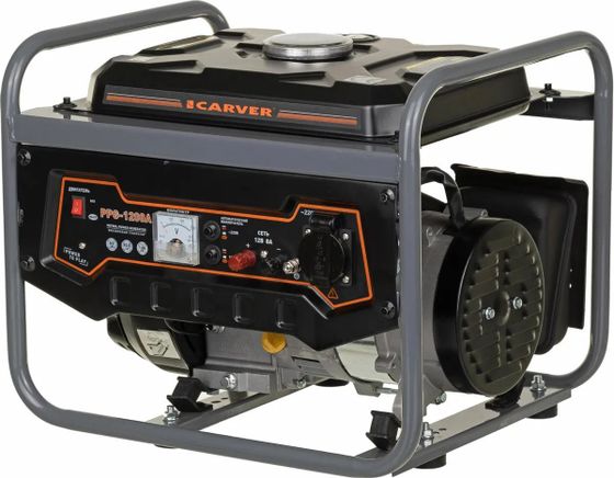 Генератор бензиновый Carver PPG-1200А 1.05кВт (01.020.00008)