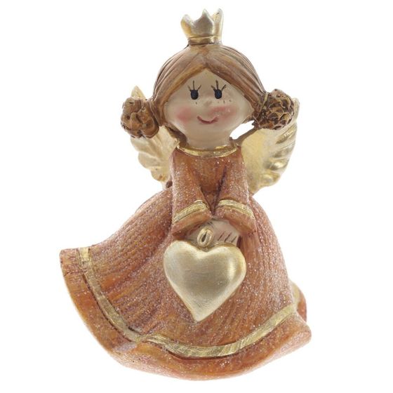 Фигурка декоративная &quot;Ангел&quot;, L5 W4 H7,5 см, 2в.