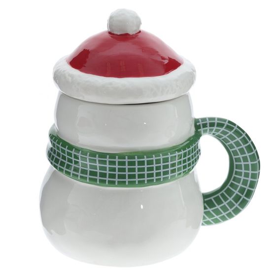 Кружка &quot;Снеговик&quot;, 550 мл, L14 W11 H16 см, 2в.