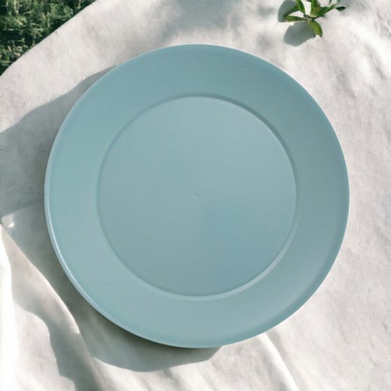 Набор тарелок обеденных SERVICE зелёных 6шт 23.5см круглых