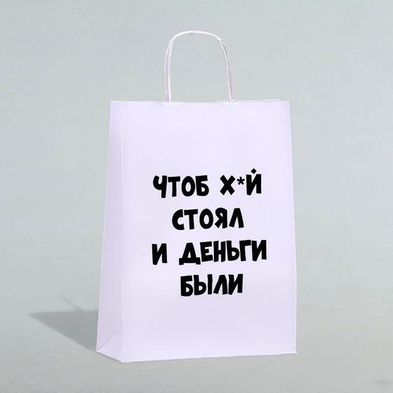Пакет подарочный «Чтоб деньги были», 24 х 10,5 х 32 см