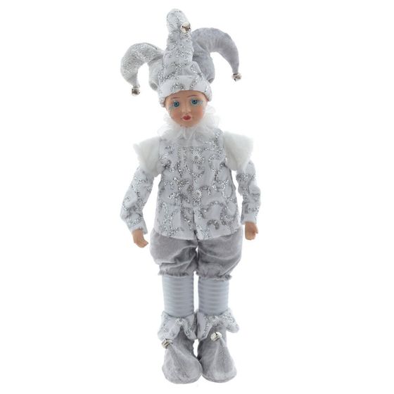 Игрушка набивная &quot;Клоун&quot; (муз, движ), L15 W14 H45 см