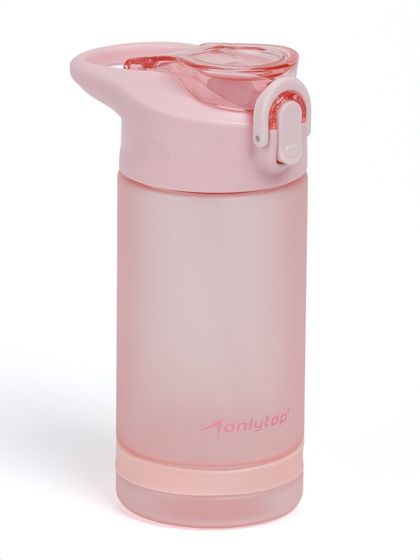 Бутылка для воды Onlytop, 550 мл, цвет розовый