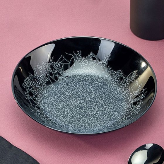 Тарелка суповая ZOE BLACK 20см