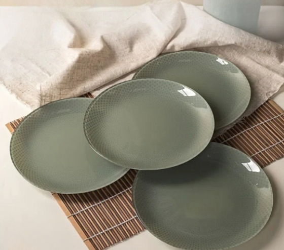 Тарелка десертная SELESTI GREEN 20.5см