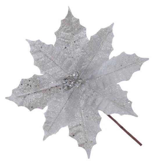 Цветок искусственный &quot;Пуансеттия&quot;, L25 W25 H26 см, 2в.