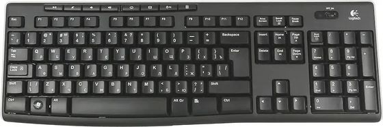 Клавиатура Logitech K270 Wireless беспров. черный (920-003757/920-003058)