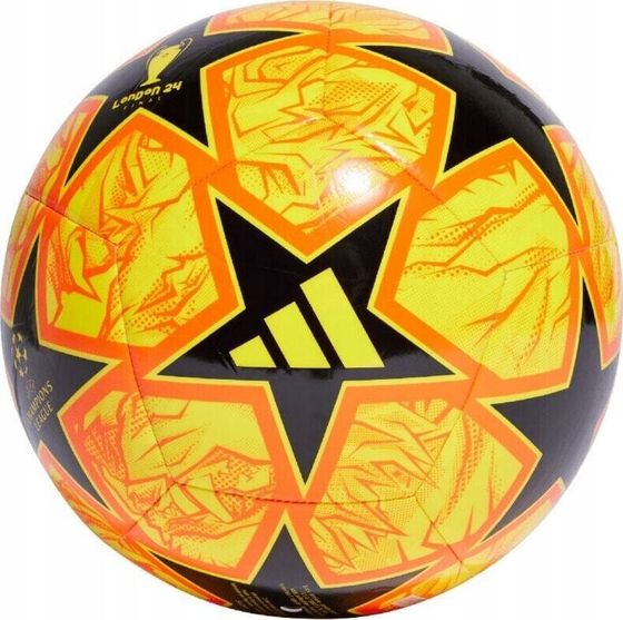 МЯЧ Adidas ADIDAS UCL CLUB IN9331 ФУТБОЛЬНЫЙ ТРЕНИРОВОЧНЫЙ ЛЮБИТЕЛЬНЫЙ ЖЕЛТЫЙ ЧЕРНЫЙ ДЛЯ ФУТБОЛА РАЗМЕР 5