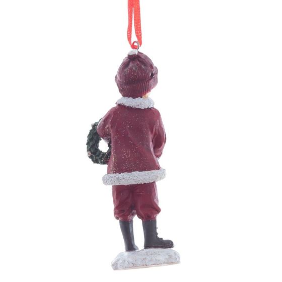 Изделие декоративное подвесное "Девочка/Мальчик", L5,5 W3 H12 см, 6в.