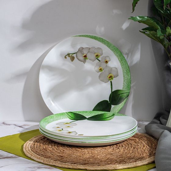 Набор столовый DIWALI WHITE ORCHID 46 предметов