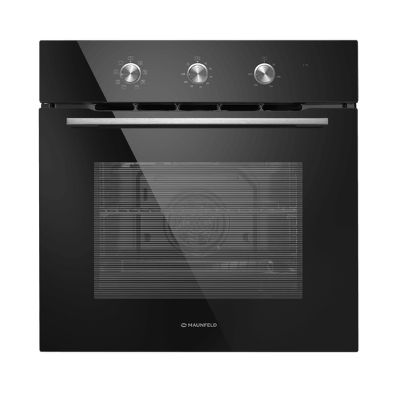 Духовка электрическая Maunfeld MEOC708PB Черный