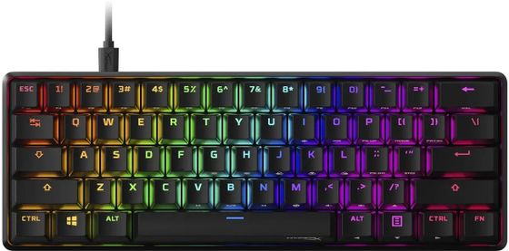 Клавиатура HyperX Origins 60 LED проводная черный