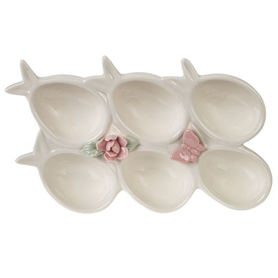 Подставка для 6-ти яиц, L20 W12 H3,5 см