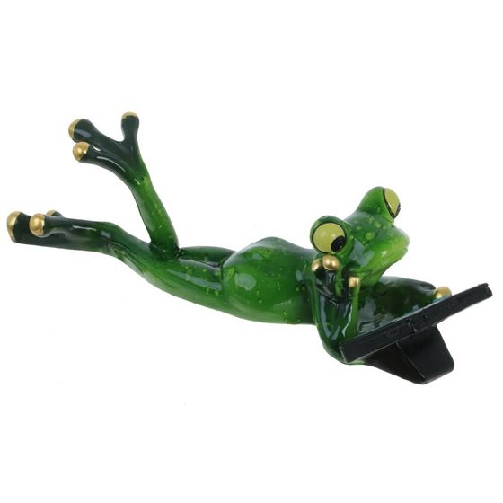 Фигурка декоративная &quot;Лягушка&quot;, Д18 Ш5 В6 см