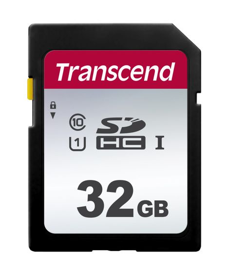 Карта памяти SDHC 32Gb Transcend TS32GSDC300S