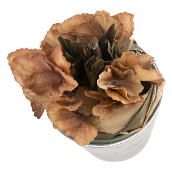 !09 Декоративная композиция Оранжевая, 12,5x12,5x18 см.