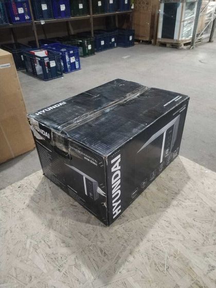 УЦЕНКА-Микроволновая печь Hyundai HYM-D3001 20л 700Вт черный/хром-(после ремонта, царапины на корпусе, вмятина, порвана коробка)
