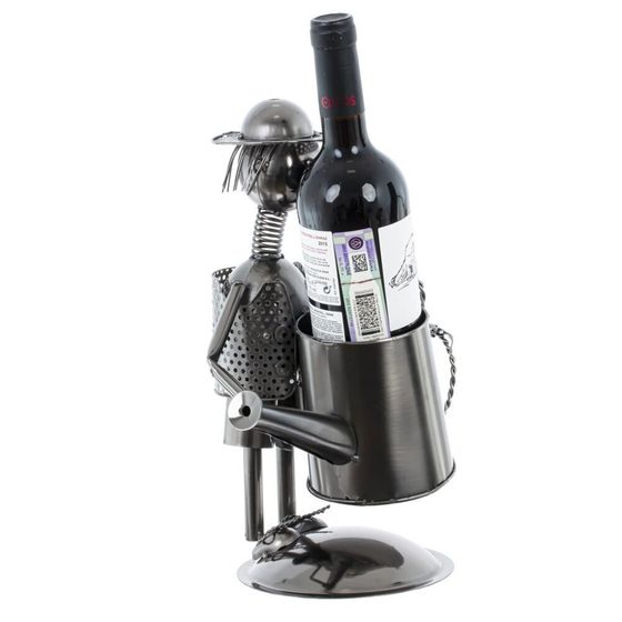 Подставка для бутылки &quot;Садовник&quot;, Д25 Ш17 В31 см