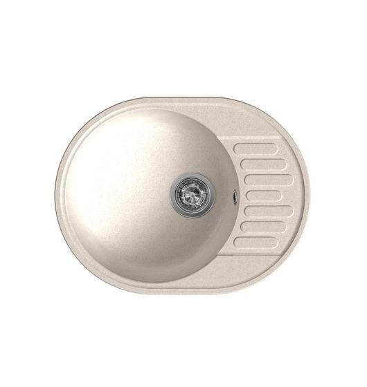 Мойка LEX ORTA 620 WHITE 62х48 кварц белый