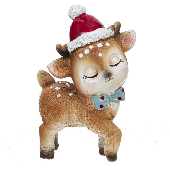 Фигурка декоративная &quot;Олененок&quot;, L5,5 W3 H8 см, 4в.