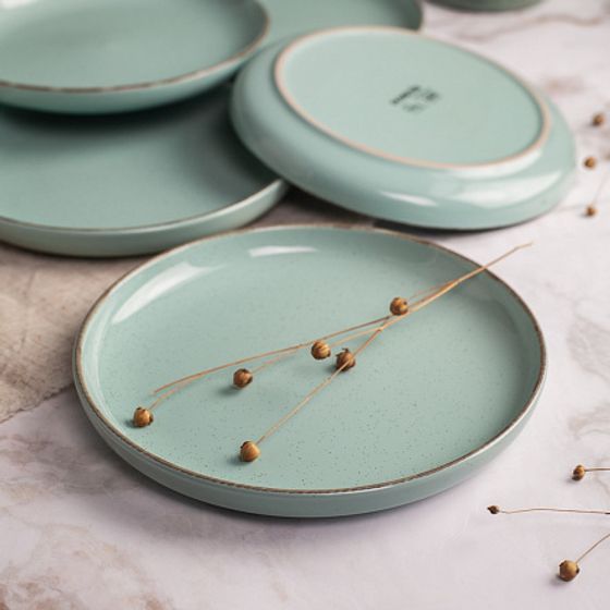 Тарелка десертная DAILY бирюзовый 19см