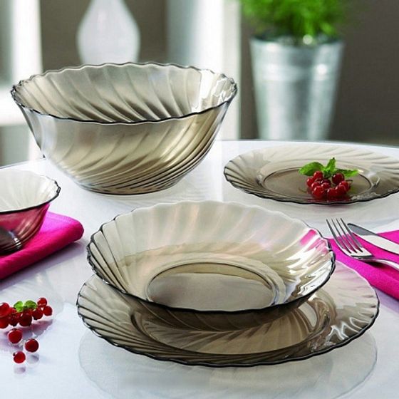 Тарелка обеденная ОКЕАН ЭКЛИПС 24см