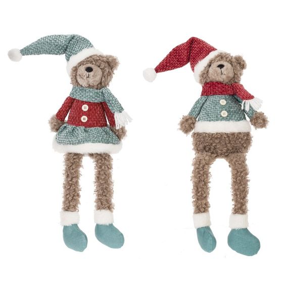 Игрушка набивная &quot;Медвежонок&quot;, L19 W10 H55/28 см, 2в.